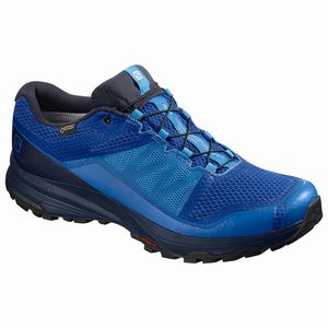 Pánske Bežecké Topánky Salomon XA DISCOVERY GTX Modre/Čierne,486-41135